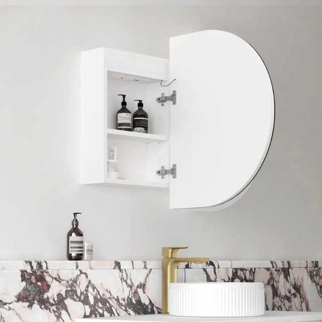 Otti Bondi 900 LED Shaving Cabinet Matte White