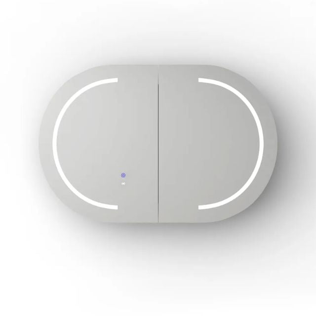 Otti Bondi 900 LED Shaving Cabinet Matte White