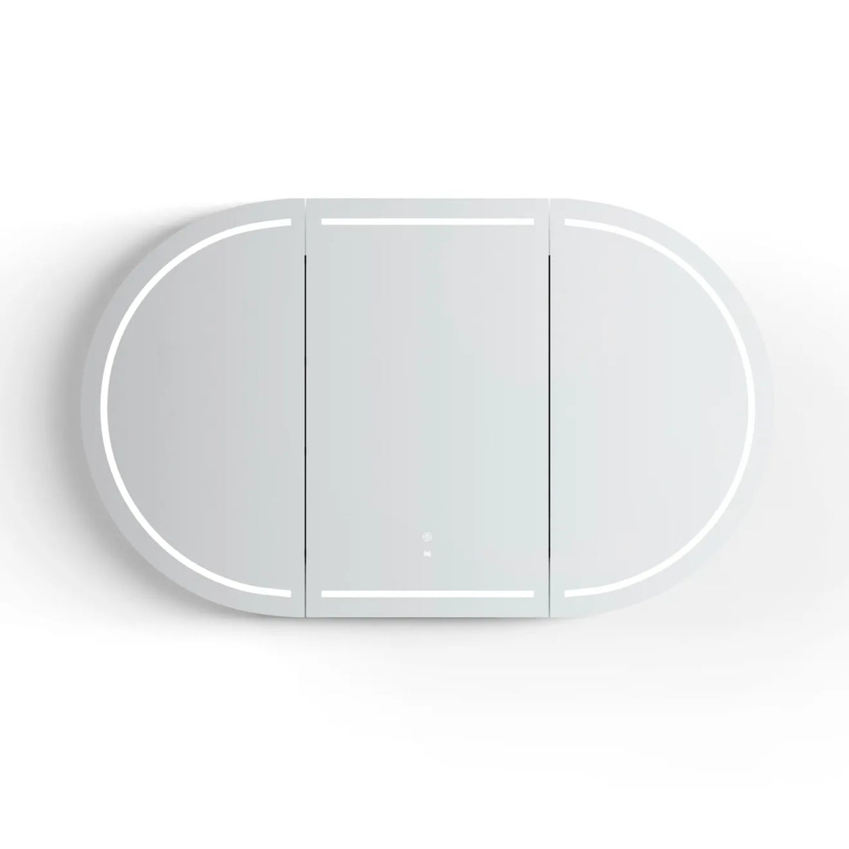Otti Bondi LED Shaving Cabinet Premium Edition - Woodland Oak LED-BOSV1590WL-VP - The Blue Space