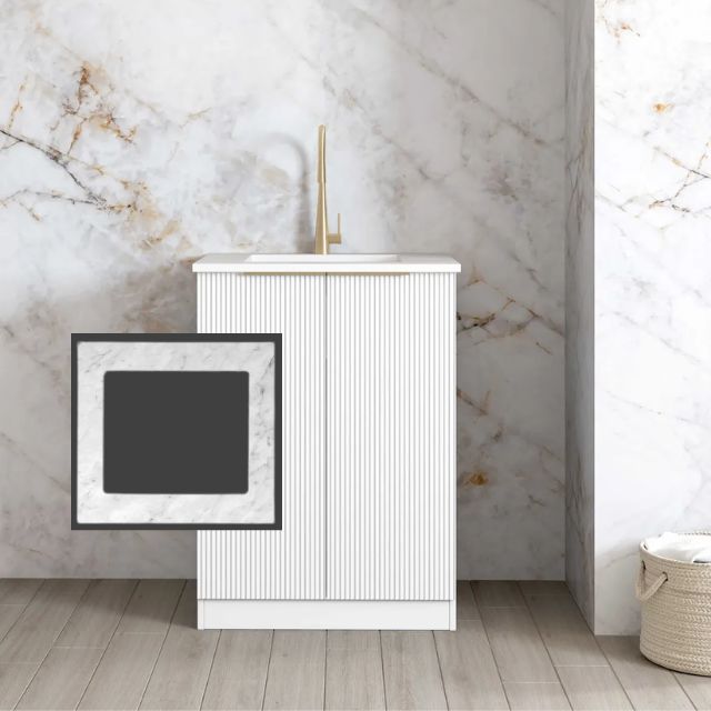 Otti Bondi White 650mm Mini Laundry