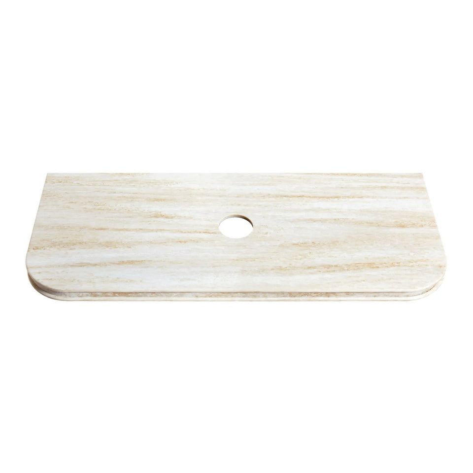 Otti Hampshire Wall Hung Curve Vanity - White