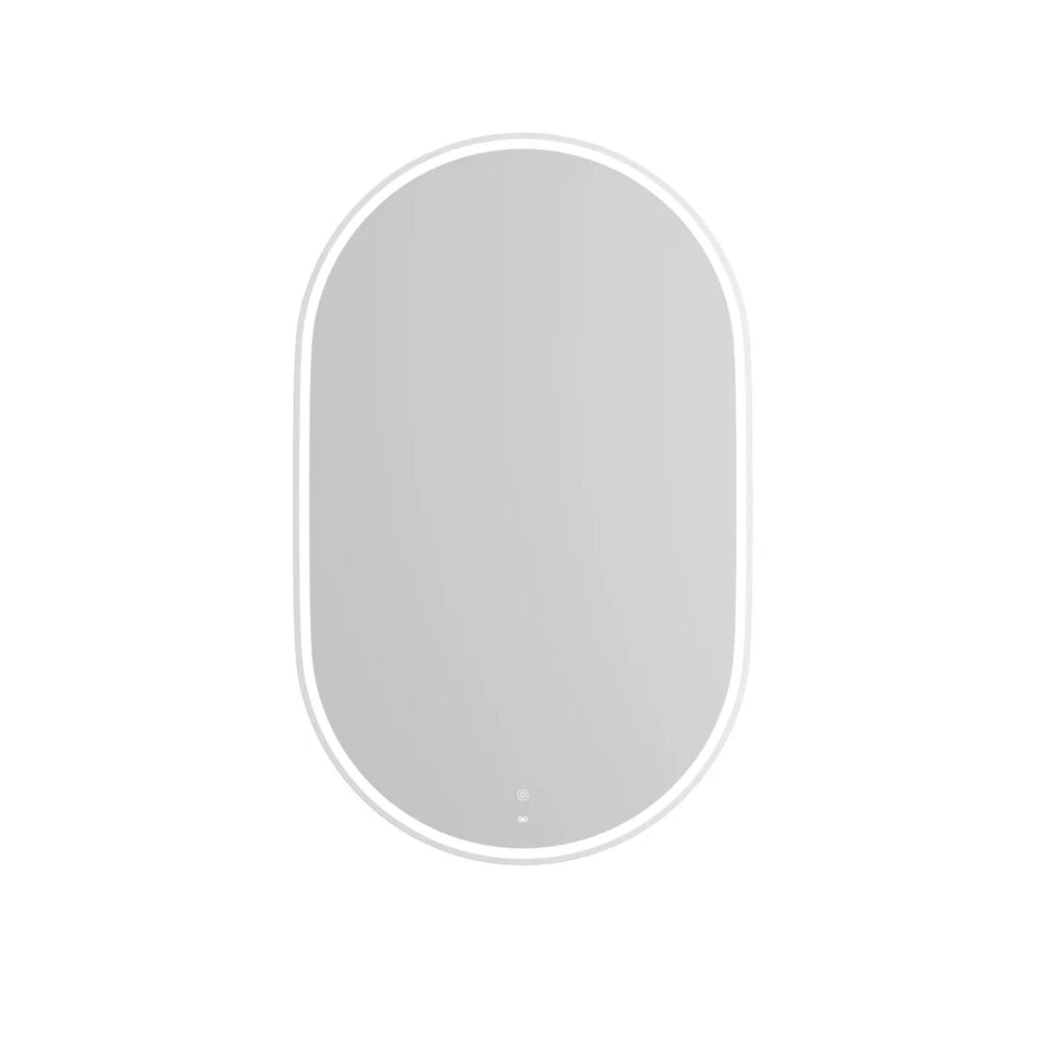 Otti LED Noosa 1200mm x 750mm Metal Frame Mirror - White
