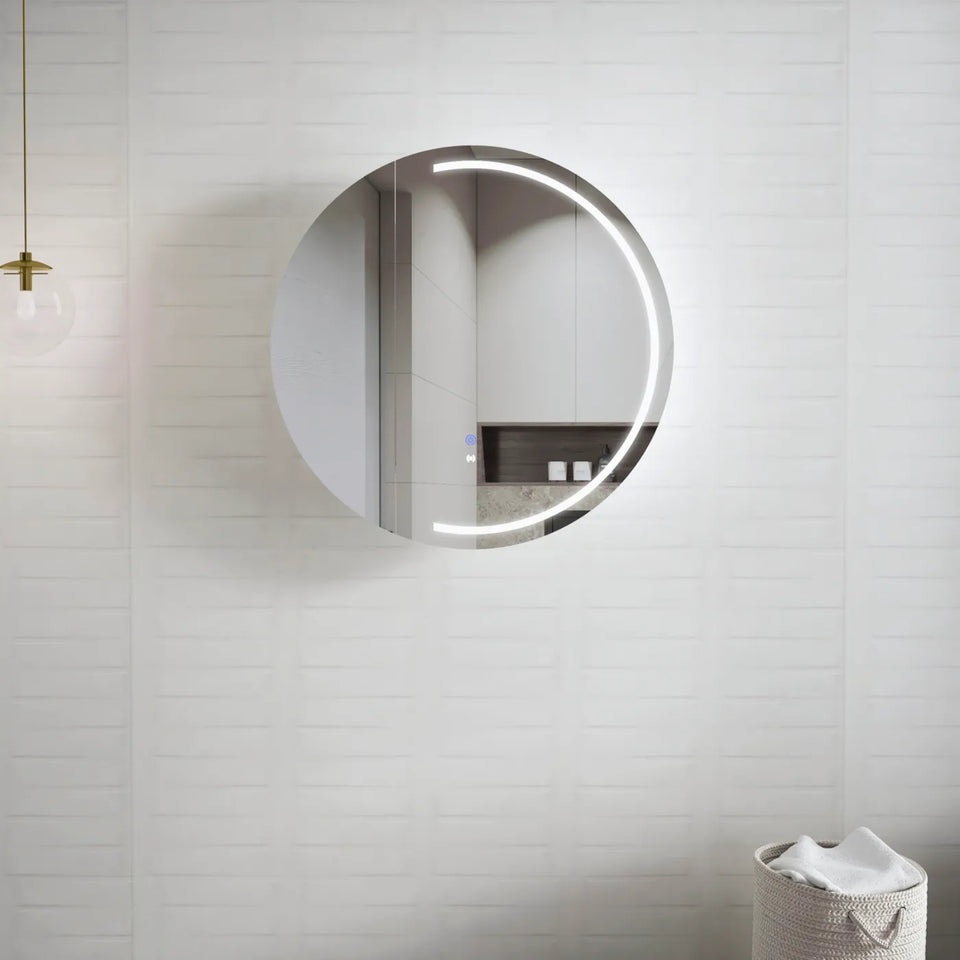 Otti London 800mm LED Shaving Cabinet Premium Edition - White