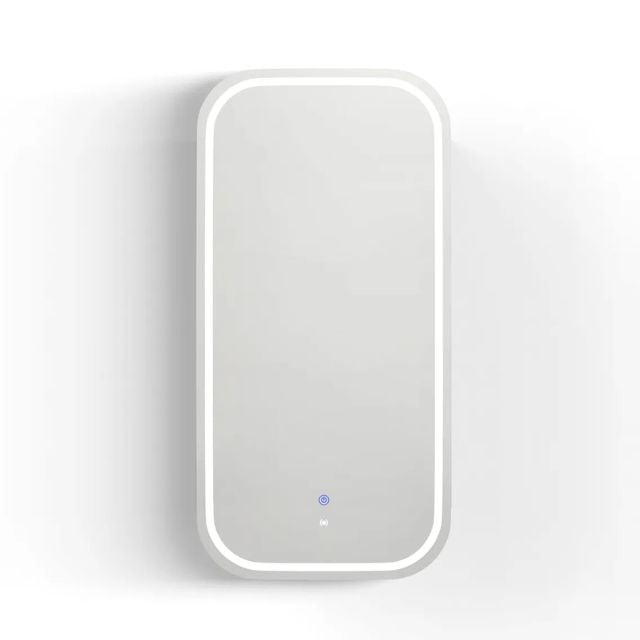 Otti Newport Soft Square LED Shaving Cabinet White