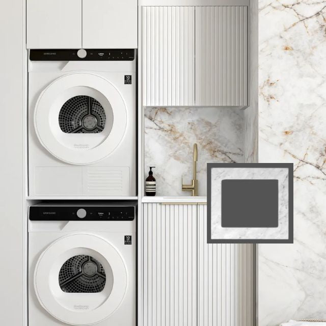 Otti Noosa 1305mm Laundry Set C - White