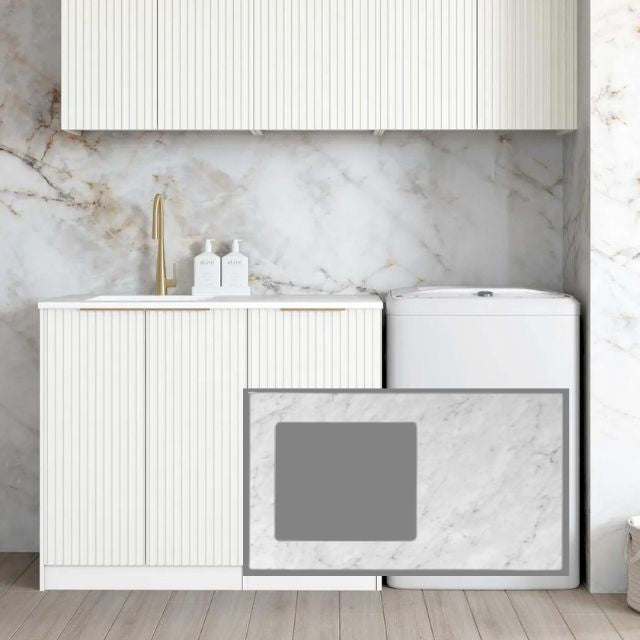Otti Noosa 1715mm Laundry Set B - White