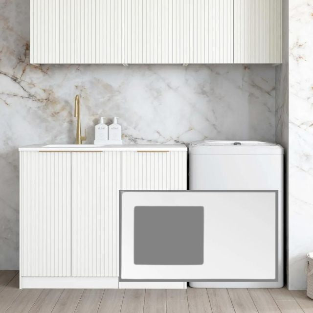 Otti Noosa 1715mm Laundry Set B - White