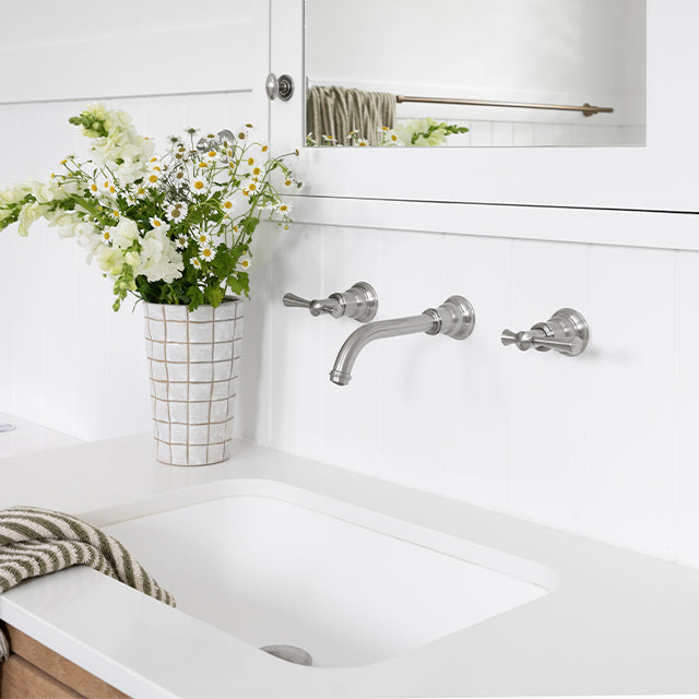 Phoenix Cromford Basin / Bath Wall Set Chrome