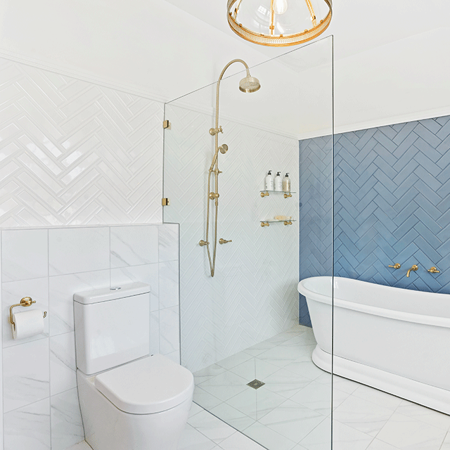 Phoenix Cromford Twin Shower Brushed Gold