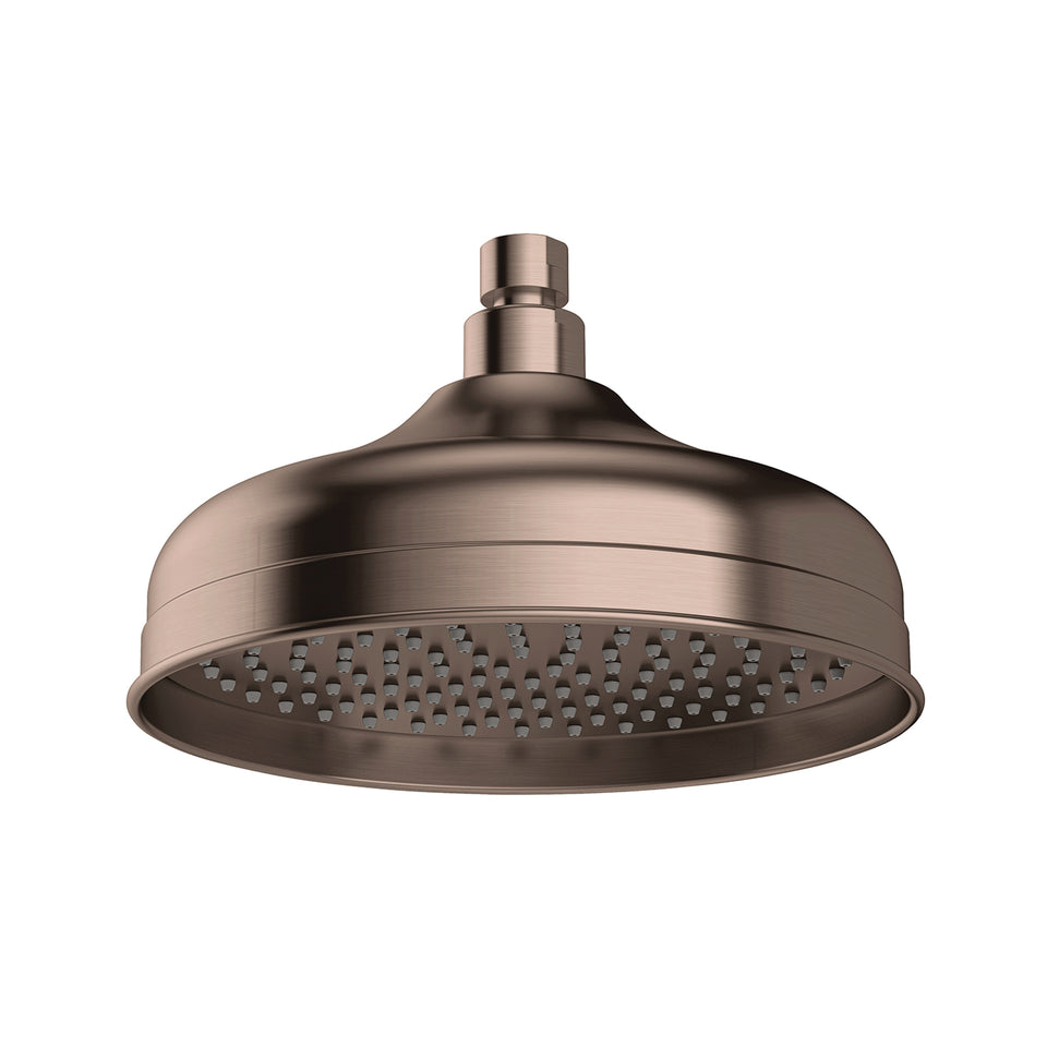 Phoenix Cromford Shower Rose 210mm - Brushed Bronze