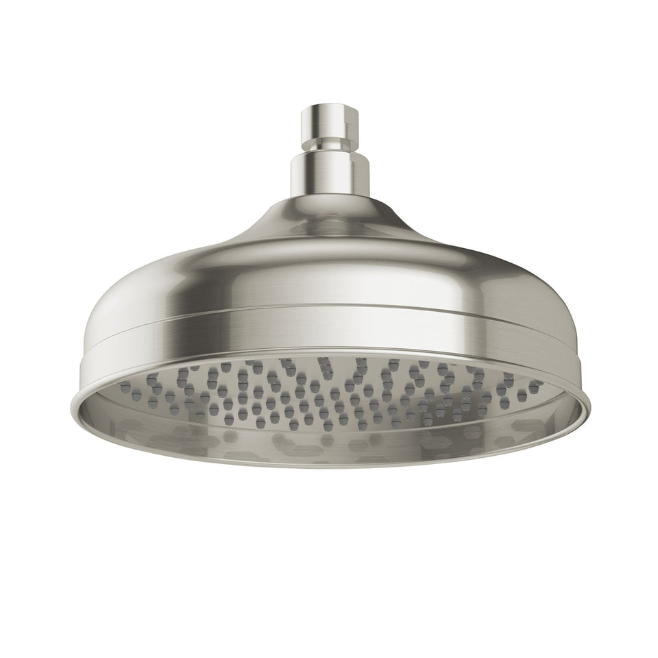 Phoenix Cromford Shower Rose 210mm Brushed Nickel