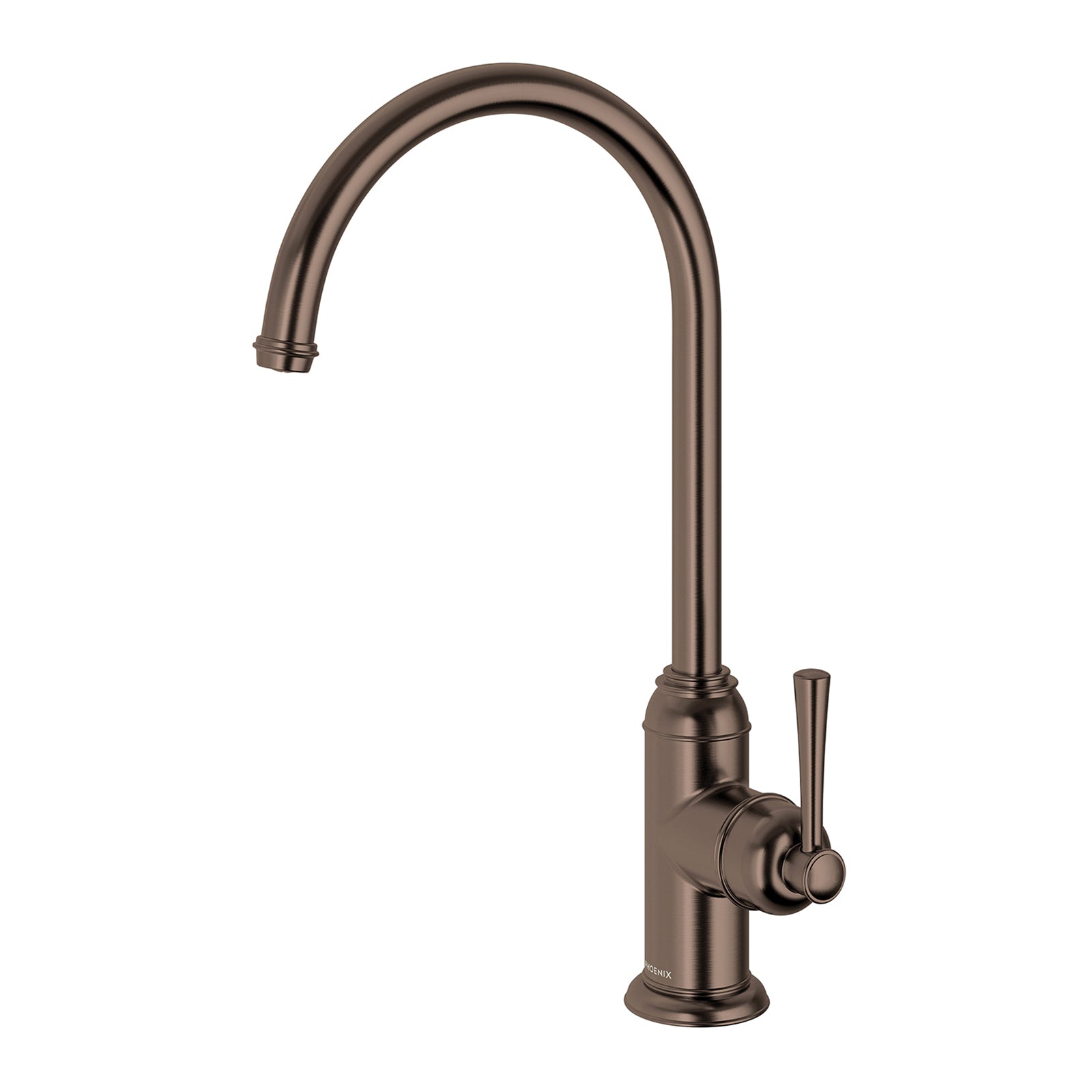 Phoenix Cromford Sink Mixer 180mm - Brushed Bronze 134-7330-24-1 - The Blue Space