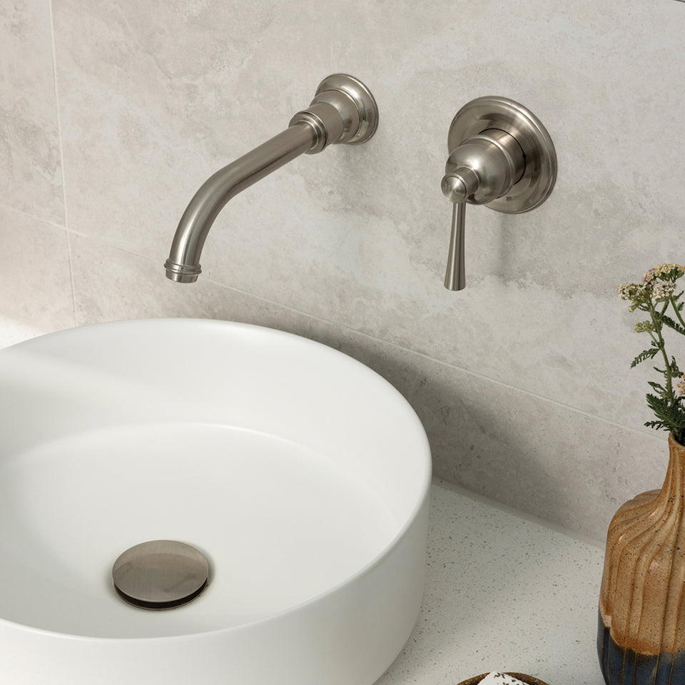 Phoenix Cromford SwitchMix Shower / Wall Mixer Brushed Nickel (Fit-Off Kit Only)