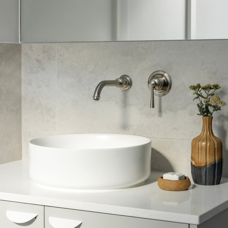 Phoenix Cromford SwitchMix Shower / Wall Mixer Brushed Nickel (Fit-Off Kit Only)