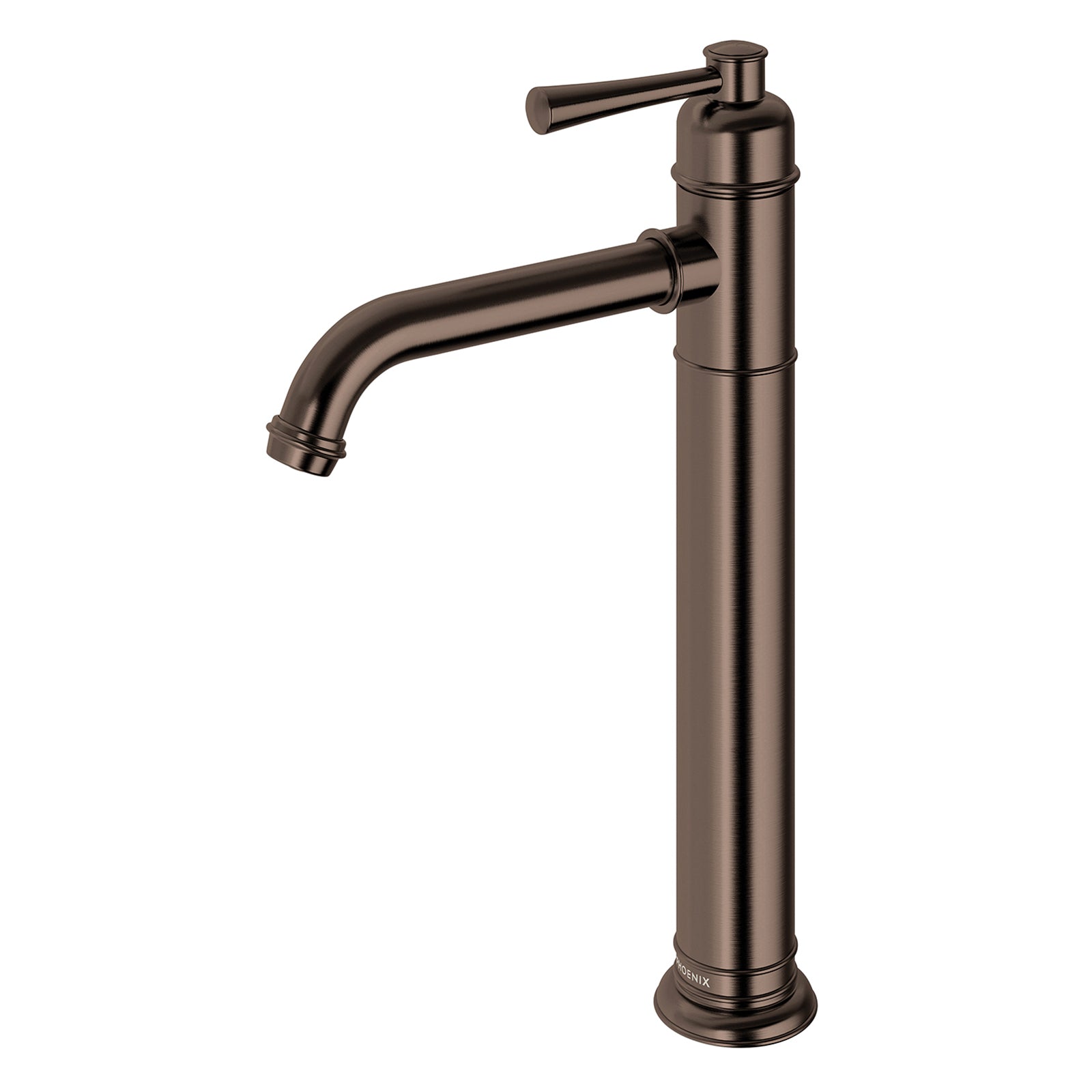 Phoenix Cromford Vessel Mixer - Brushed Bronze 134-7900-24-1 - The Blue Space