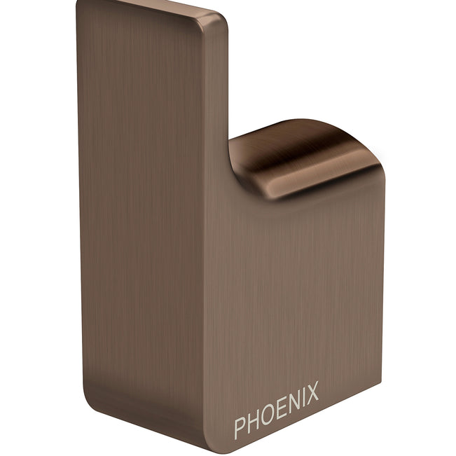 Phoenix Gloss Robe Hook - Brushed Bronze GS897-24 - The Blue Space