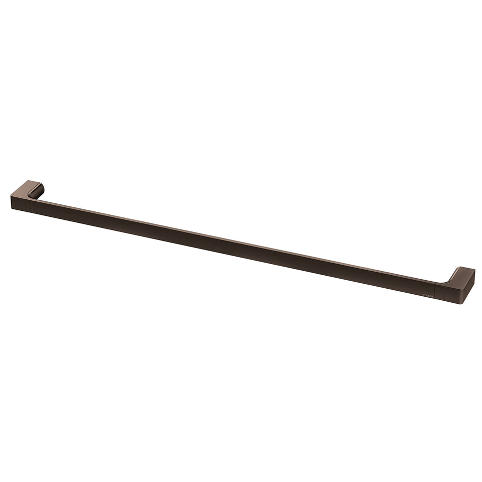 Phoenix Gloss Single Towel Rail 800mm - Brushed Bronze