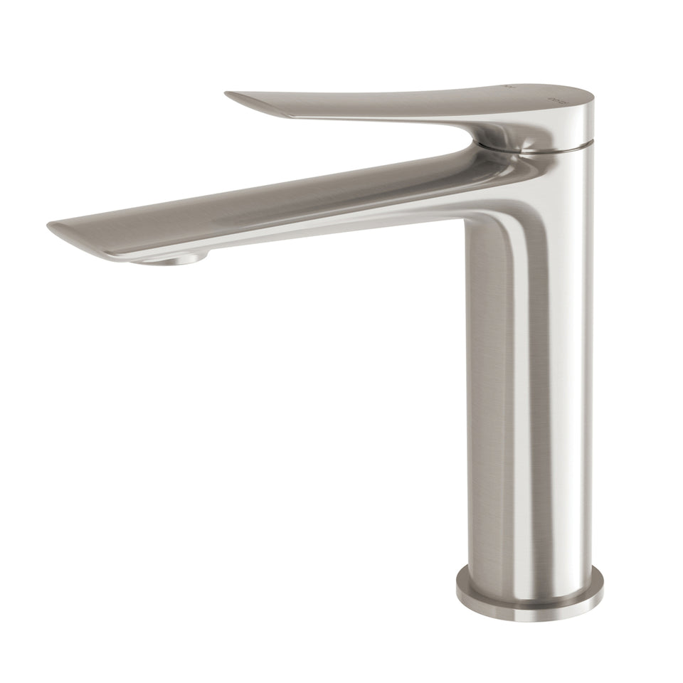 Phoenix Kusabi Basin Mixer - Brushed Nickel
