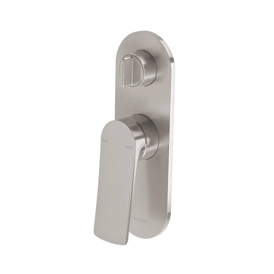 Phoenix Kusabi SwitchMix Shower / Bath Diverter Mixer - Brushed Nickel