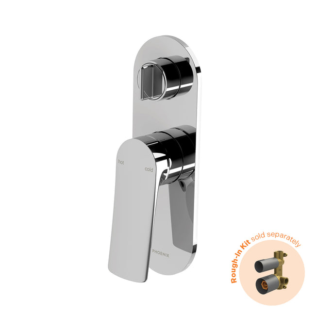 Phoenix Kusabi Switchmix Shower Bath Diverter Mixer Fit Off Kit - Chrome 138-2940-00-1 - The Blue Space