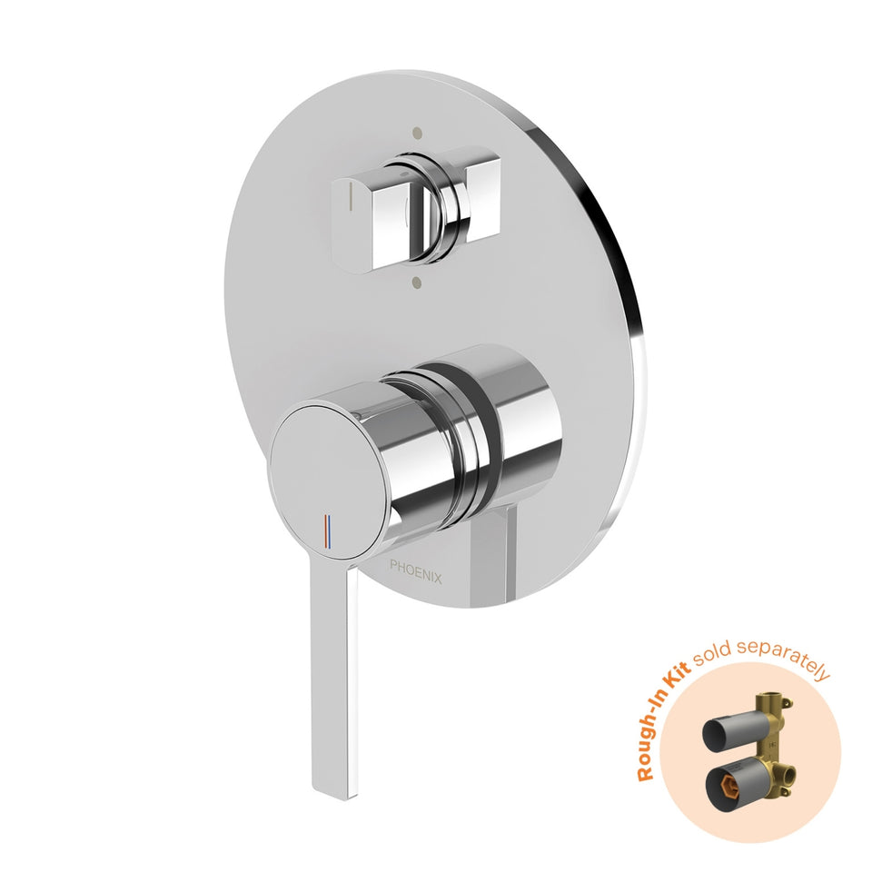Phoenix Lexi MKII SwitchMix Shower/Bath Diverter Mixer (Fit-Off Kit Only) - Chrome