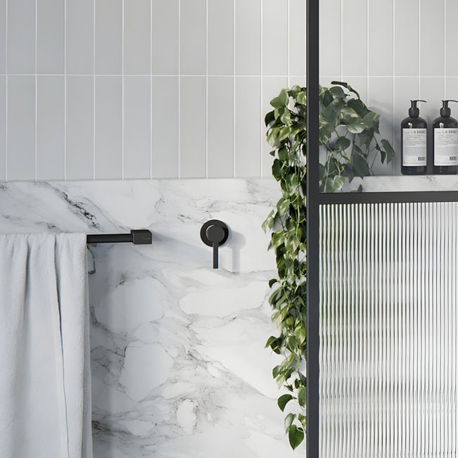 Main Phoenix Lexi Mkii Switchmix Shower Wall Mixer - Matte Black 123-2800-10 - The Blue Space