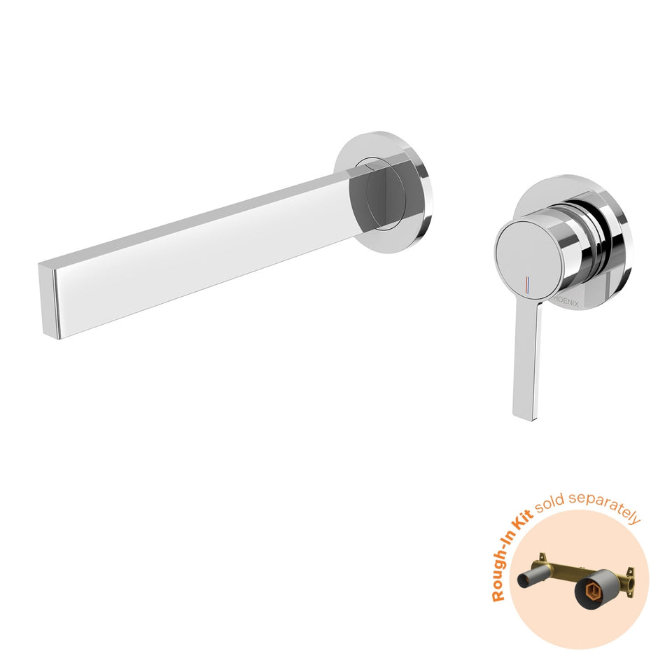 Phoenix Lexi MKII SwitchMix Wall Bath Mixer Set 200mm (Fit-Off Kit Only) - Chrome