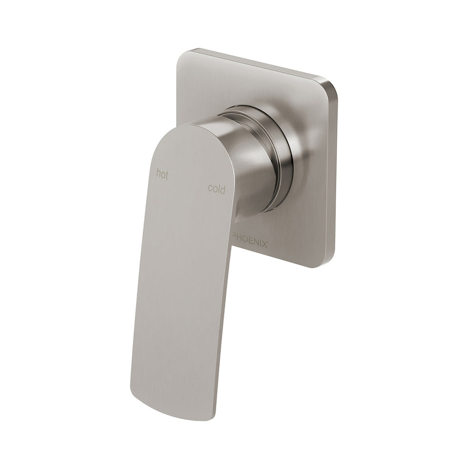Phoenix Mekko SwitchMix Shower / Wall Mixer Brushed Nickel (Complete Kit)