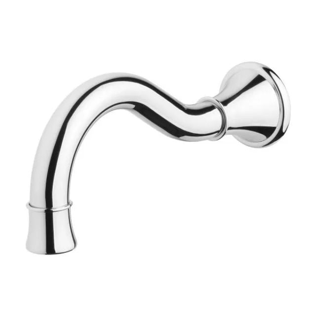 Phoenix Nostalgia Basin Bath Outlet 180mm Shepherd Crook- Chrome