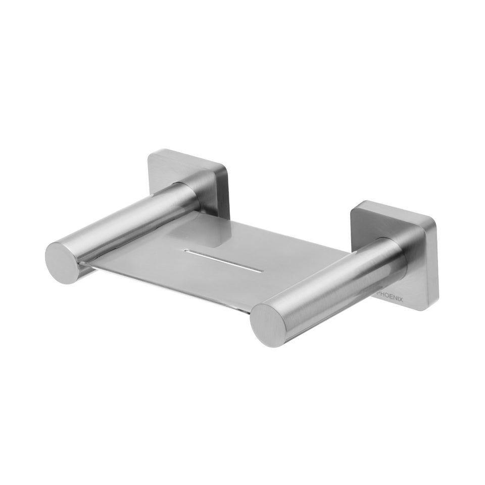 Phoenix Radii SS 316 Soap Dish Holder Square Plate