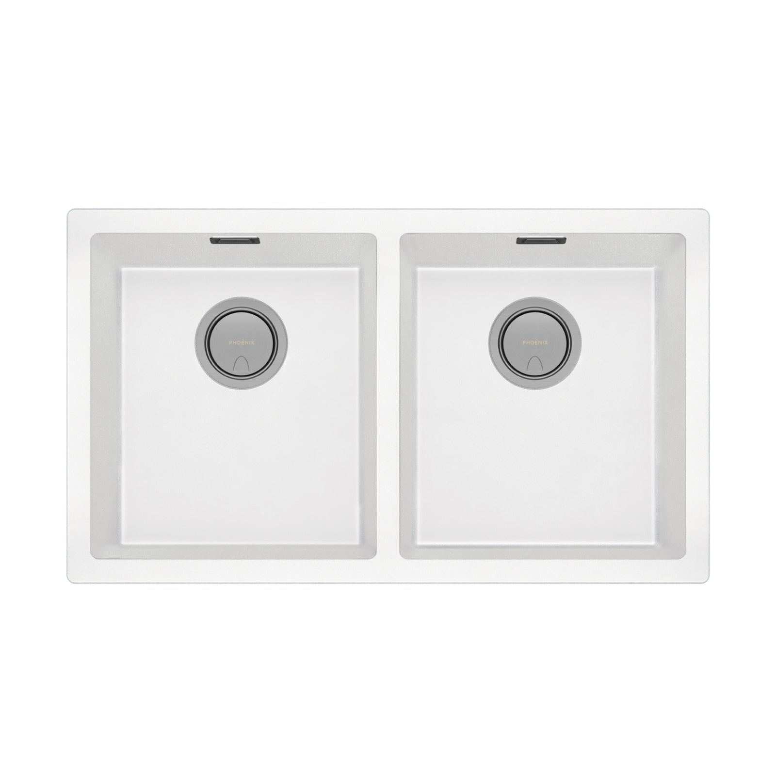 Sink Phoenix Sink Package 2 - Matte White Sink & Brushed Gold Mixer 312-2038-12 - The Blue Space