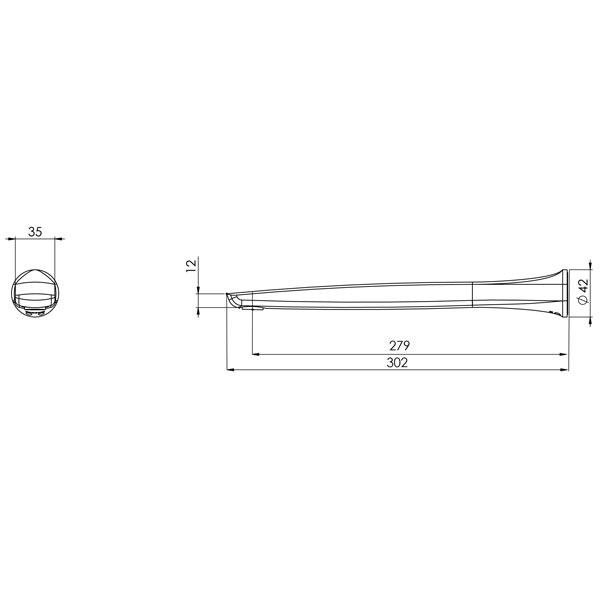 Phoenix Subi Wall Bath Outlet
