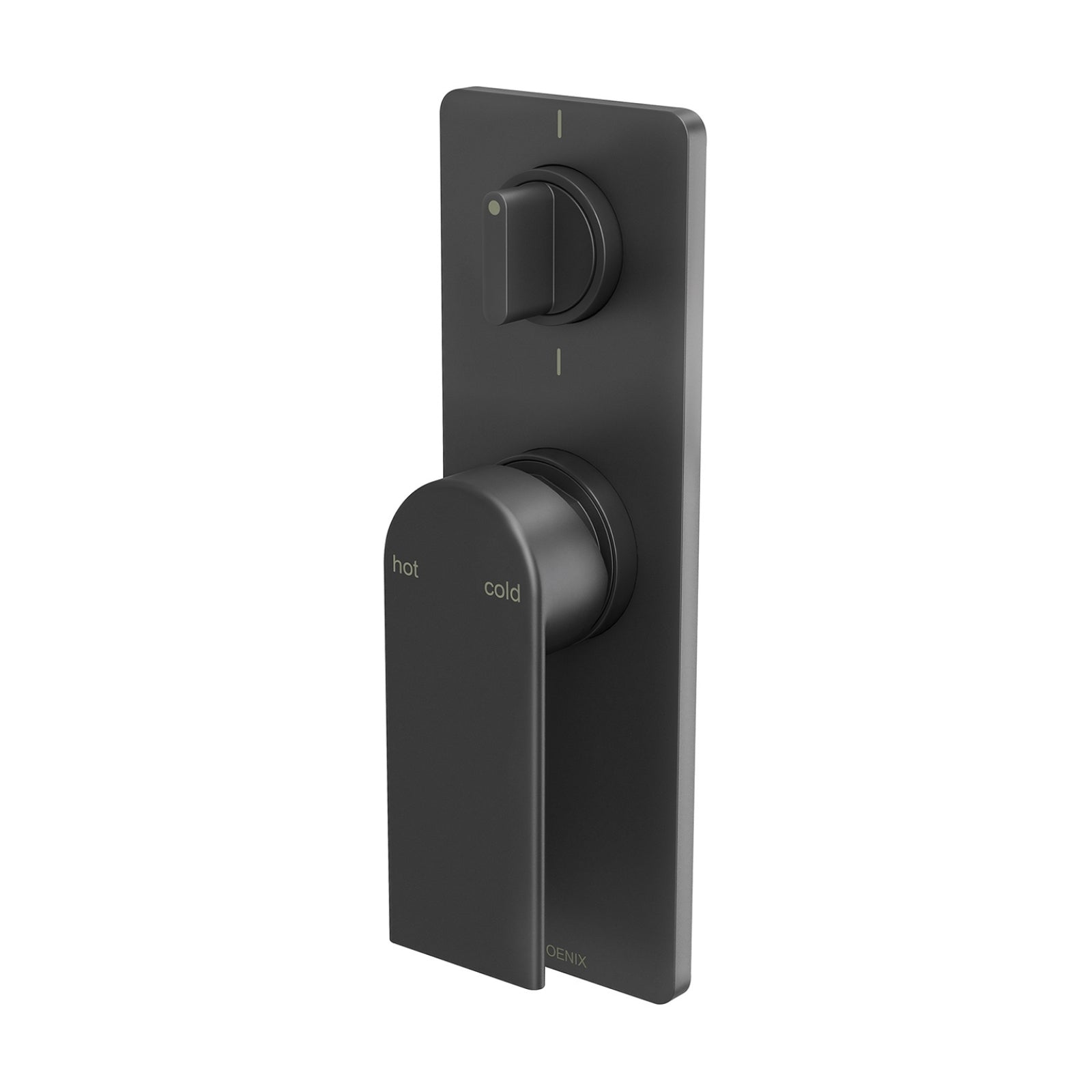 Phoenix Teel Switchmix Shower Bath Diverter Mixer - Matte Black 118-2910-10_KIT - The Blue Space