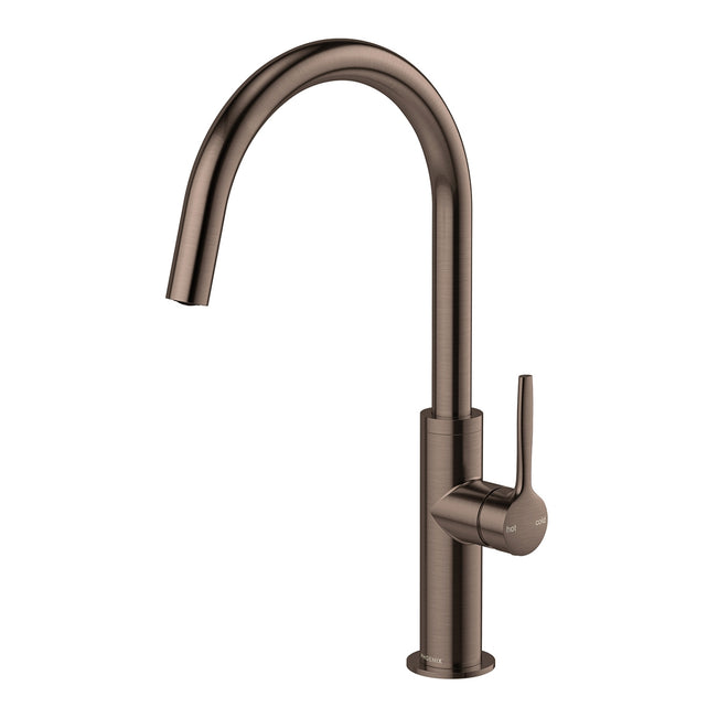 Phoenix Sink Mixer 190mm - Brushed Bronze 139-7330-24-1 - The Blue Space