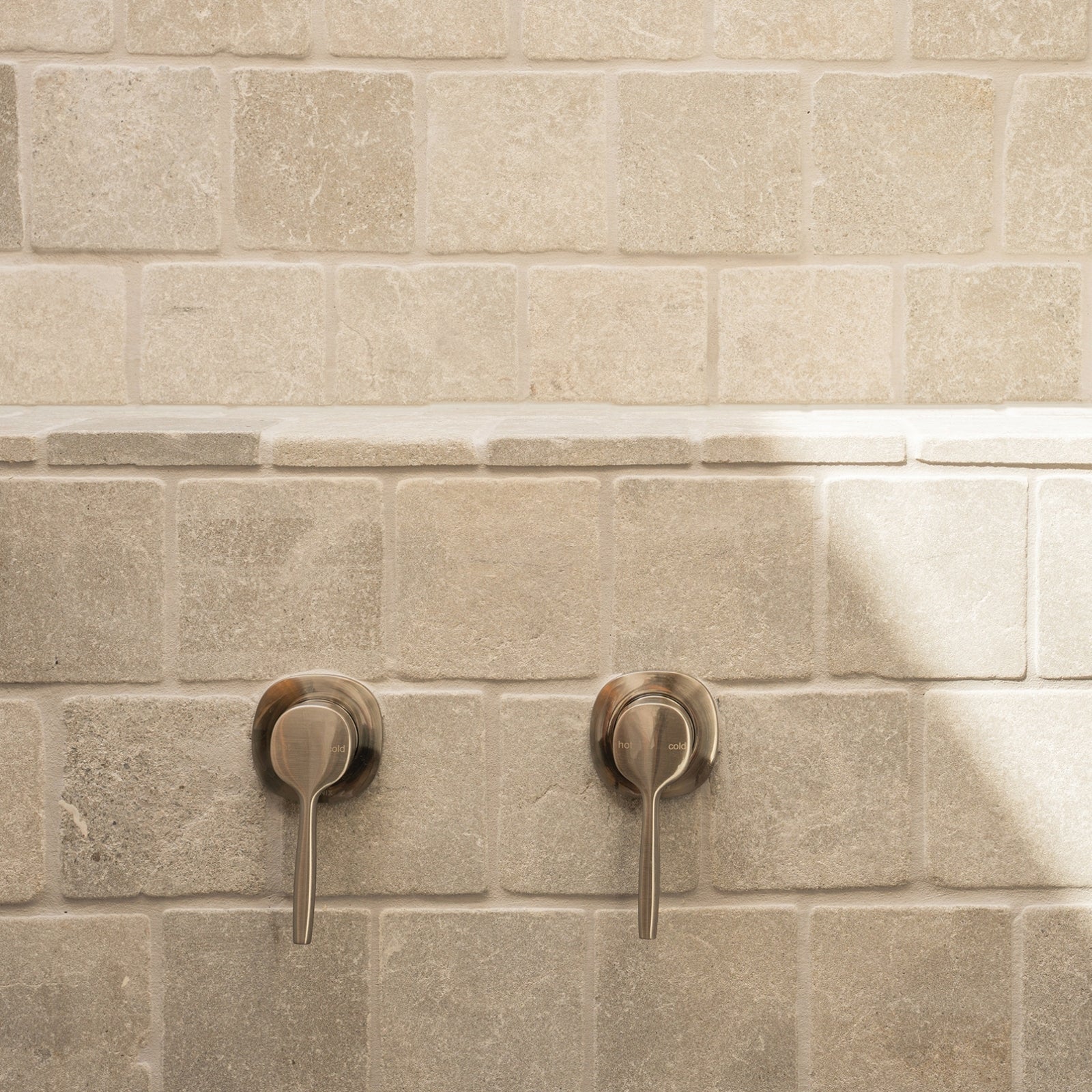 Lifestyle 3 Phoenix Switchmix Shower Wall Mixer Complete Kit - Brushed Nickel 139-2800-40-1 - The Blue Space