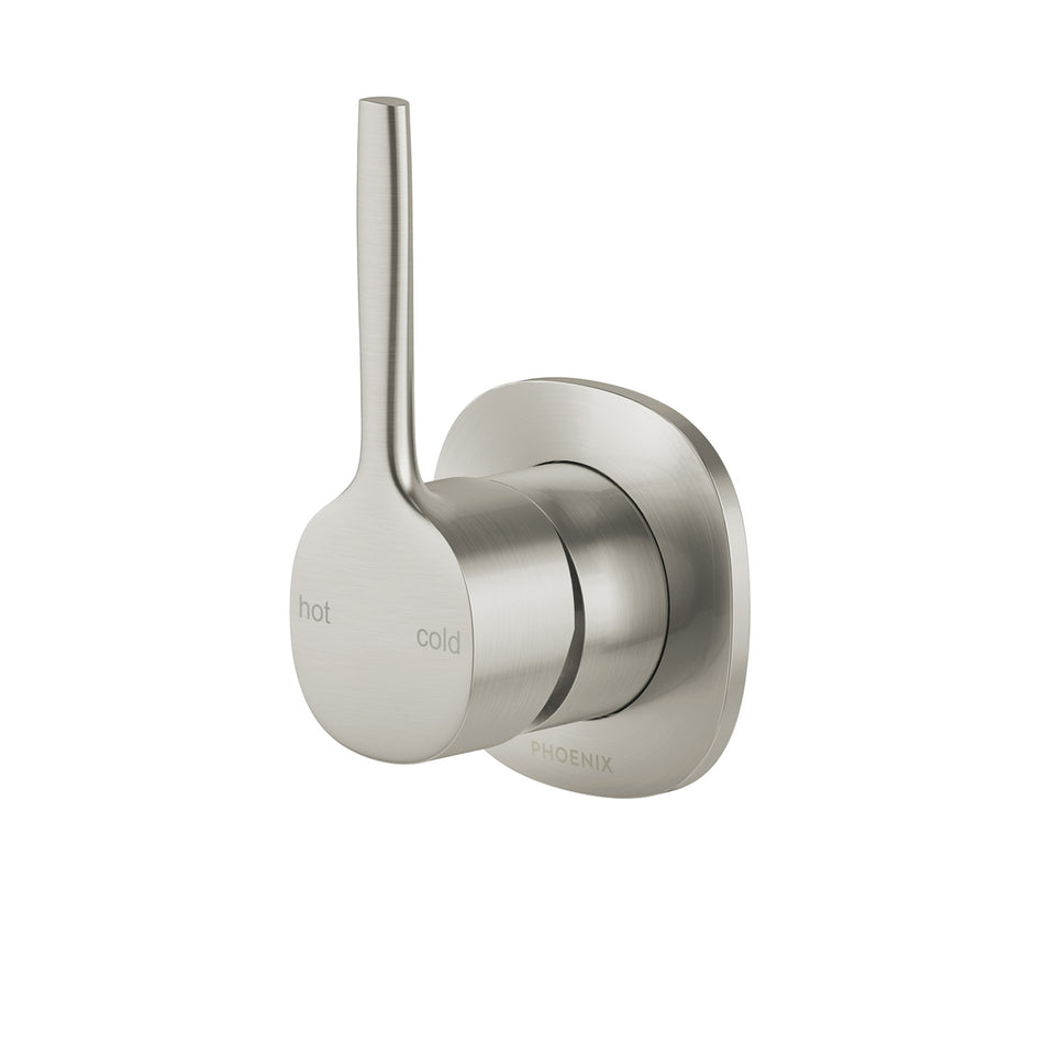 Phoenix Vask SwitchMix Shower / Wall Mixer Pin Up (Complete Kit) - Brushed Nickel