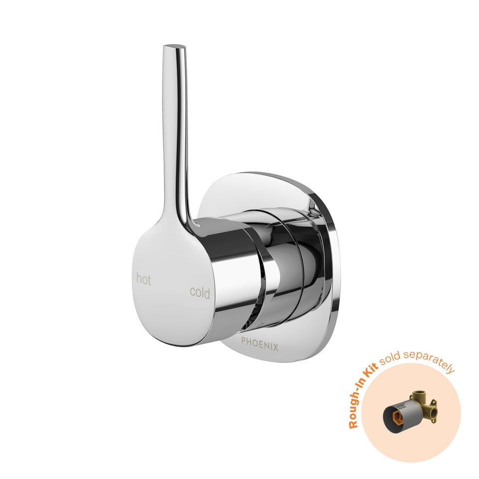 Phoenix Vask SwitchMix Shower / Wall Mixer Pin Up (Fit-Off Kit Only) - Chrome