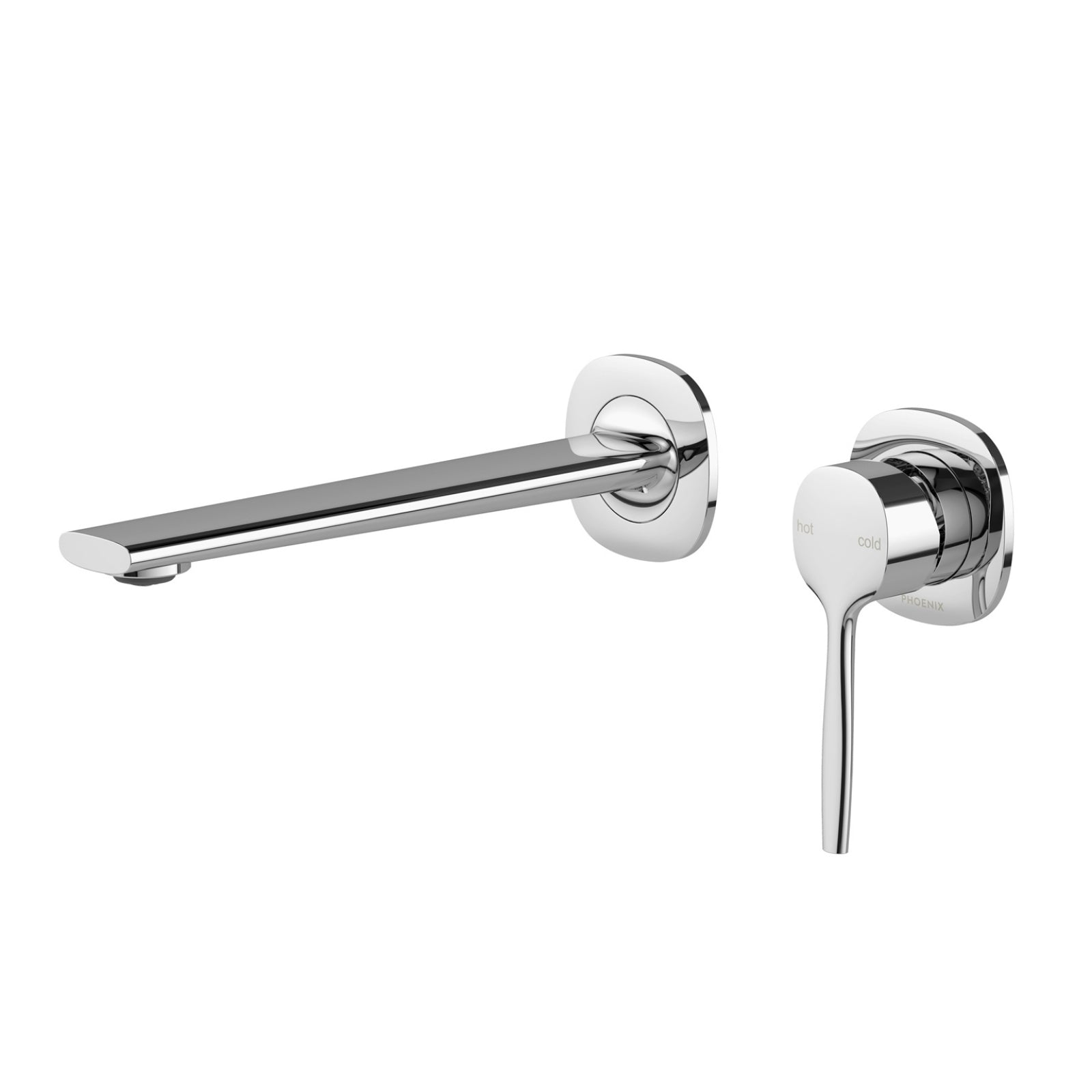 Phoenix Switchmix Wall Basin Bath Mixer Set 200mm Complete Kit - Chrome 139-2810-00-1 - The Blue Space