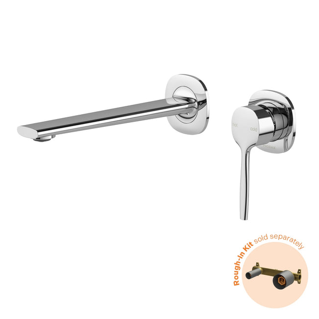 Phoenix Switchmix Wall Basin Bath Mixer Set 200mm Fit Off Kit Only - Chrome 139-2812-00-1 - The Blue Space
