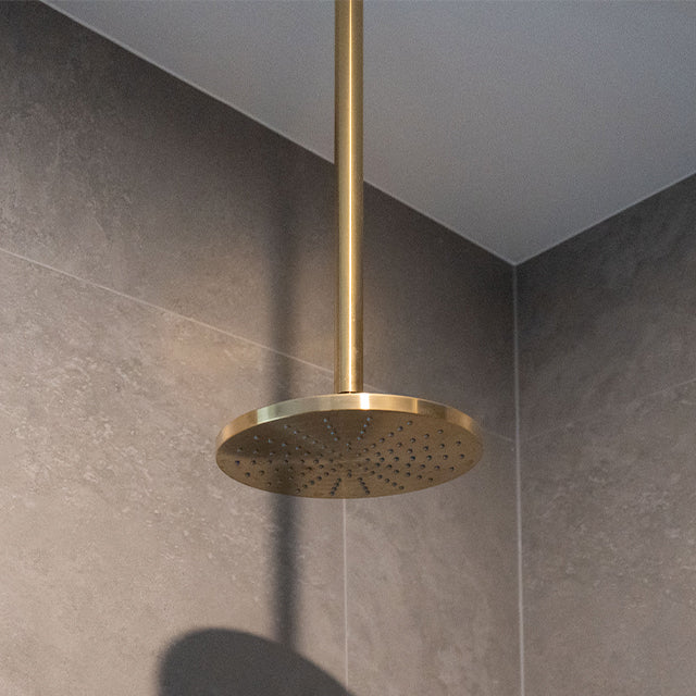 Phoenix Vivid Ceiling Arm Only 450mm Brushed Gold
