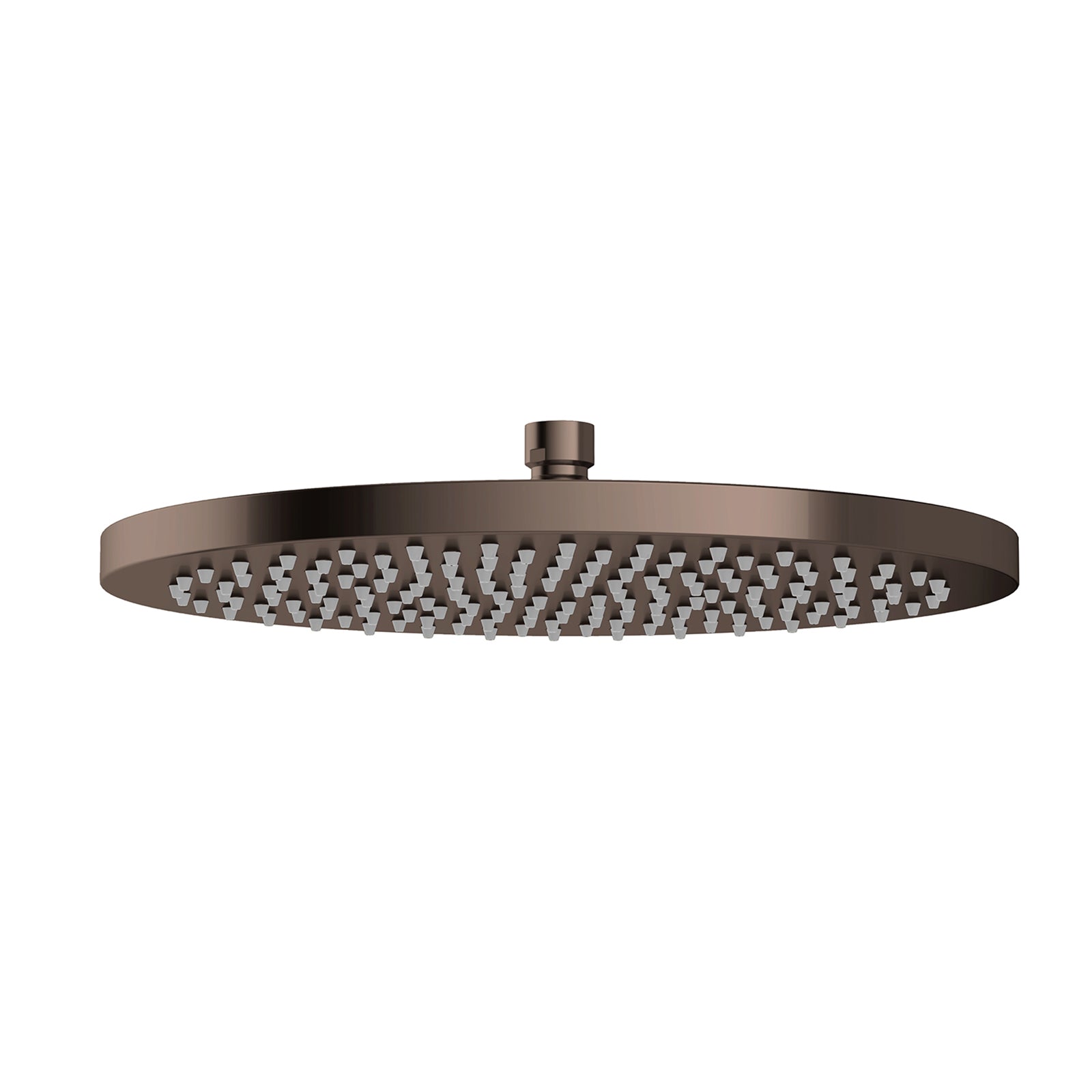 Phoenix Vivid Shower Rose 300mm Round - Brushed Bronze V5005-24 - The Blue Space