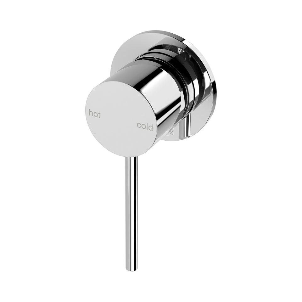 Phoenix Vivid Slimline SwitchMix Shower / Wall Mixer 60mm Backplate Chrome (Complete Kit)