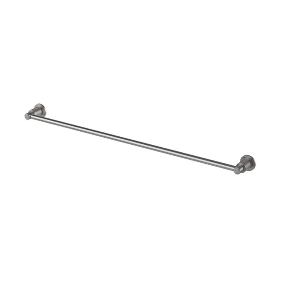 Phoenix Wiltern Single Towel Rail 800mm Brushed Carbon