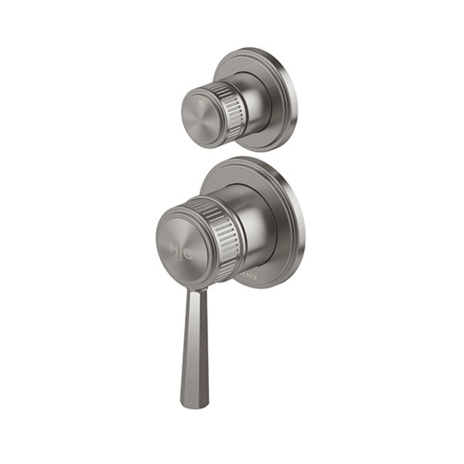 Phoenix Wiltern SwitchMix Shower / Bath Diverter Mixer (Fit-Off Kit Only) - Brushed Carbon 144-2940-31-1 - The Blue Space