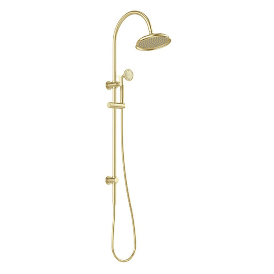 Phoenix Wiltern Twin Shower Brushed Gold
