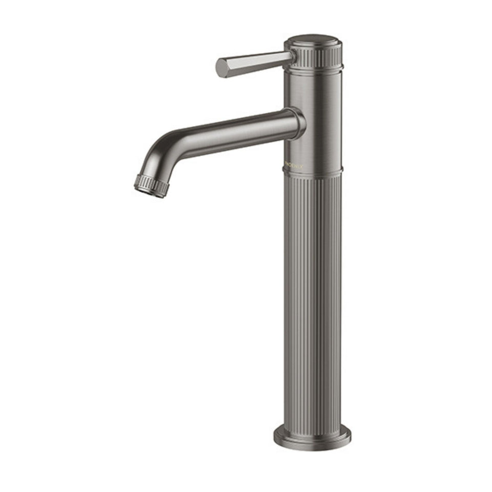 Phoenix Wiltern Vessel Mixer - Brushed Carbon