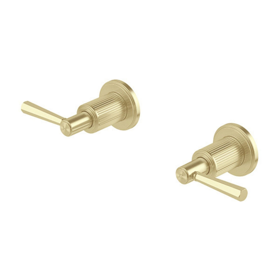Phoenix Wiltern Wall Top Assemblies - Brushed Gold