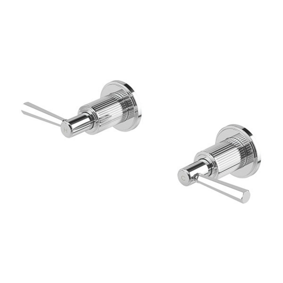 Phoenix Wiltern Wall Top Assemblies - Chrome