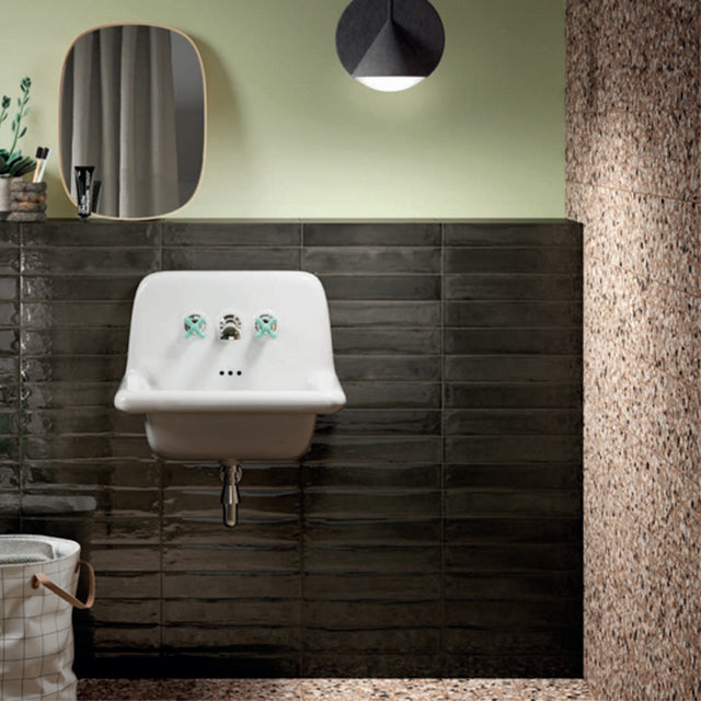 Pink Theo Terrazzo Tile Matt 200 x 200mm Porcelain