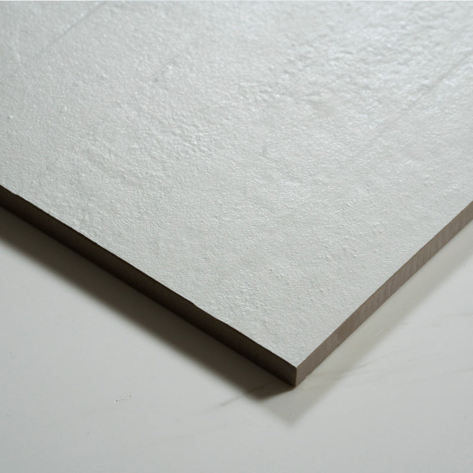 Plastra Linea White Matte Porcelain Tile 450 x 900mm